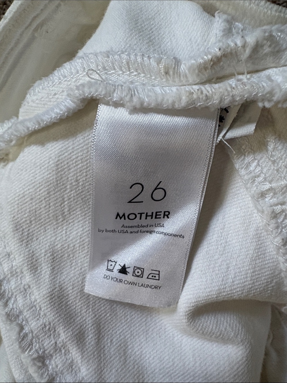 MOTHER White Ruffle-Layer Mini Skirt - Picture 5 of 6